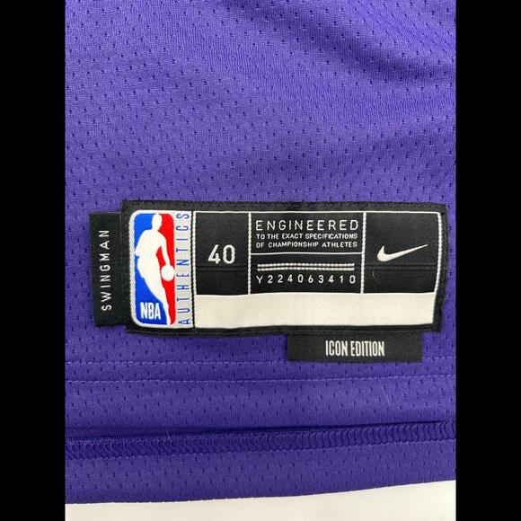 Nike Devin Booker Phoenix Suns Swingman Icon Edition Purple Men’s Size Small - Picture 6 of 7
